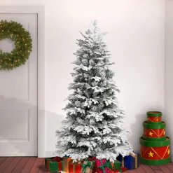 National Tree Company 6 ft. Acacius Snowy Tree