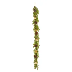 National Tree Company 6 ft. Christmas Bells Pine Garland