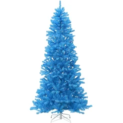 National Tree Company 7.5 ft. Colored Trees Blue Tree
