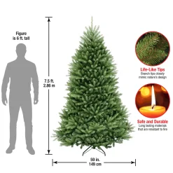National Tree Company 7.5 ft. Dunhill Fir Tree