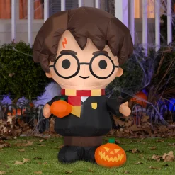 National Tree Company 3 ft. Halloween Harry Potter Inflatable Decoration