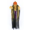 National Tree Company 6 ft. Halloween Pre-Lit Sound Activated Animated Hanging Scarecrow with LED Lights