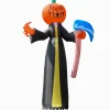 National Tree Company 20 ft. Halloween Pumkin Reaper Inflatable Decoration with LED Lights