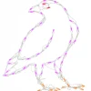 National Tree Company 2 ft. Halloween Raven Lighted Sign Decoration with LED Lights