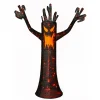 National Tree Company 4 ft. Halloween Spooky Tree Outdoor Lawn Decoration with LED Lights