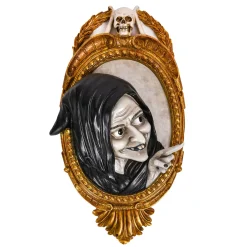National Tree Company 2 ft. Halloween Witch in Mirror Wall Hanging Decoration