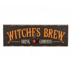 National Tree Company 2 ft. Halloween Witches Brew Drink Company Hanging Wall Decoration