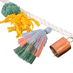 National Tree Company 6 ft. HGTV Home Collection Multicolor Boho Garland