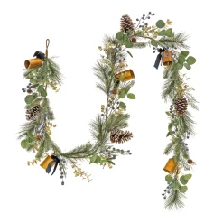 National Tree Company 9 ft. HGTV Home Collection Swiss Chic Garland