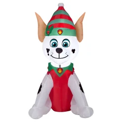 National Tree Company 3.5 ft. Inflatable Elf Paw Patrol Marshall Dalmatian with LED Lights