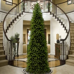National Tree Company 14 ft. Kingswood Fir Pencil Slim Tree