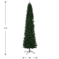 National Tree Company 12 ft. Kingswood Fir Pencil Slim Tree