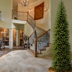 National Tree Company 12 ft. Kingswood Fir Pencil Slim Tree