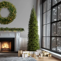 National Tree Company 10 ft. Kingswood Fir Pencil Slim Tree