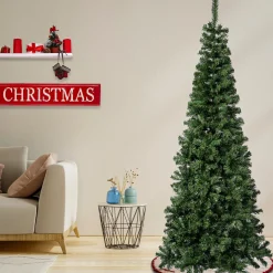 National Tree Company 7.5 ft. Linden Spruce Slim Tree