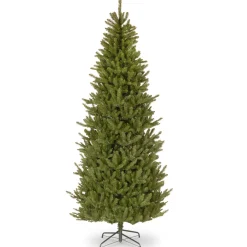 National Tree Company 6.5 ft. Natural Fraser Fir Slim Tree