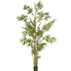 National Tree Company 6 ft. Potted Japanese Bamboo Tree