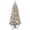 National Tree Company 6 ft. Pre-Lit Acacia Slim Tree with Clear Lights
