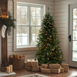 National Tree Company 6 ft. Pre-Lit Acacia Tree with Clear Lights