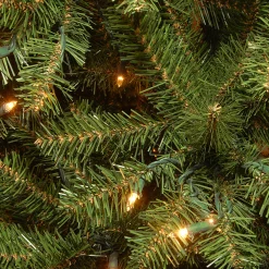 National Tree Company 6 ft. Pre-Lit Aspen Spruce Slim Tree with Clear Lights