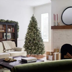 National Tree Company 7.5 ft. Pre-Lit Carolina Pine Tree with 1000 Clear Lights