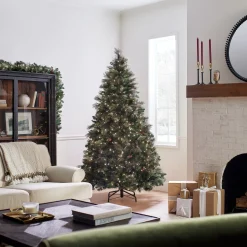 National Tree Company 7 ft. Pre-Lit Carolina Pine Tree with Clear Lights