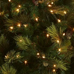 National Tree Company 7 ft. Pre-Lit Carolina Pine Tree with Clear Lights