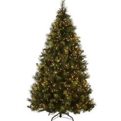 National Tree Company 7.5 ft. Pre-Lit Carolina Pine Tree with 750 Clear Lights