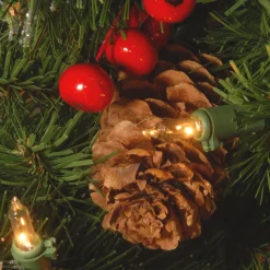 National Tree Company 2 ft. Pre-Lit Crestwood Spruce Tree with Clear Lights