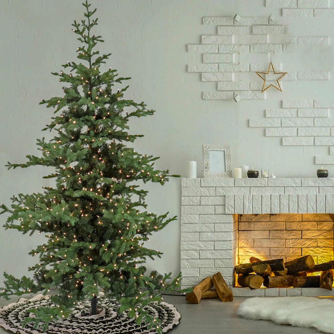 National Tree Company 7.5 ft. Pre-Lit Decorator Tree