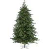 National Tree Company 10 ft. Pre-Lit Douglas Fir Hinged Tree with Warm White LED Lights