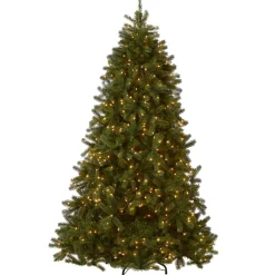 National Tree Company 6 ft. Pre-Lit Downswept Douglas Fir Tree with Clear Lights
