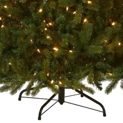 National Tree Company 7.5 ft. Pre-Lit Downswept Douglas Fir Tree with Dual Color LED Lights