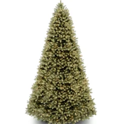 National Tree Company 9 ft. Pre-Lit Downswept Douglas Fir Tree with Dual Color LED Lights