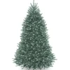 National Tree Company 6.5 ft. Pre-Lit Dunhill Fir Blue Tree with Clear Lights