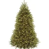 National Tree Company 7.5 ft. Pre-Lit Dunhill Fir Tree with PowerConnect Dual Color LED Lights