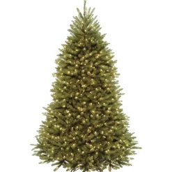 National Tree Company 7.5 ft. Pre-Lit Dunhill Fir Tree with PowerConnect Dual Color LED Lights