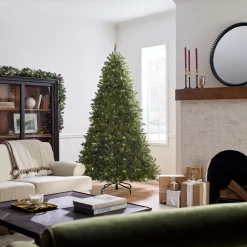 National Tree Company 7.5 ft. Pre-Lit Dunhill Fir Tree with PowerConnect Dual Color LED Lights