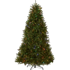 National Tree Company 7.5 ft. Pre-Lit Dunhill Fir Tree with PowerConnect Dual Color LED Lights