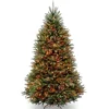 National Tree Company 7 ft. Pre-Lit Dunhill Fir Tree with Multicolor Lights