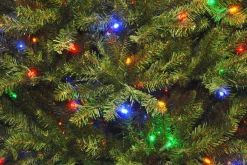 National Tree Company 12 ft. Pre-Lit Dunhill Fir Tree with PowerConnect Dual Color LED Lights
