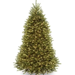 National Tree Company 6.5 ft. Pre-Lit Dunhill Fir Tree with PowerConnect Clear Lights