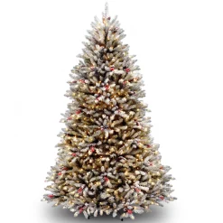 National Tree Company 7 ft. Pre-Lit Dunhill Fir Tree with 700 Clear Lights