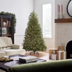 National Tree Company 6.5 ft. Pre-Lit Dunhill Fir Tree with Clear Lights