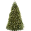National Tree Company 9 ft. Pre-Lit Dunhill Fir Tree with PowerConnect Dual Color LED Lights