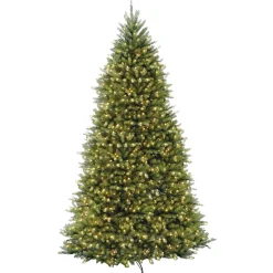 National Tree Company 12 ft. Pre-Lit Dunhill Fir Tree with Clear Lights