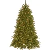National Tree Company 6.5 ft. Pre-Lit Dunhill Fir with PowerConnect Dual Color LED Lights