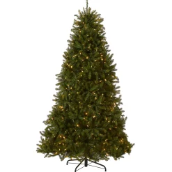 National Tree Company 6.5 ft. Pre-Lit Dunhill Fir with PowerConnect Dual Color LED Lights