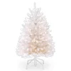 National Tree Company 4.5 ft. Pre-Lit Dunhill White Fir Tree with Clear Lights