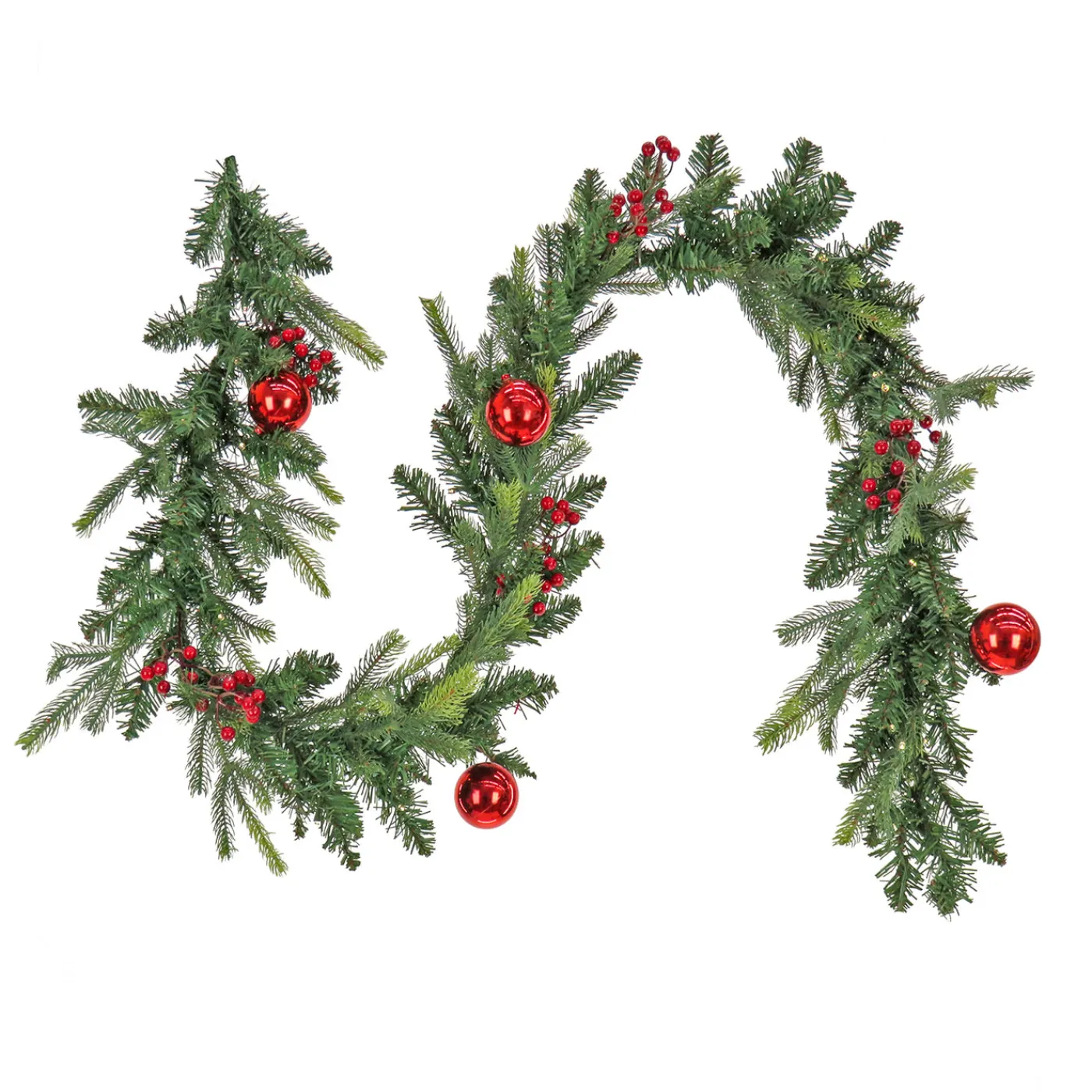 National Tree Company 6 ft. Pre-Lit First Traditions Scotch Creek Fir Garland